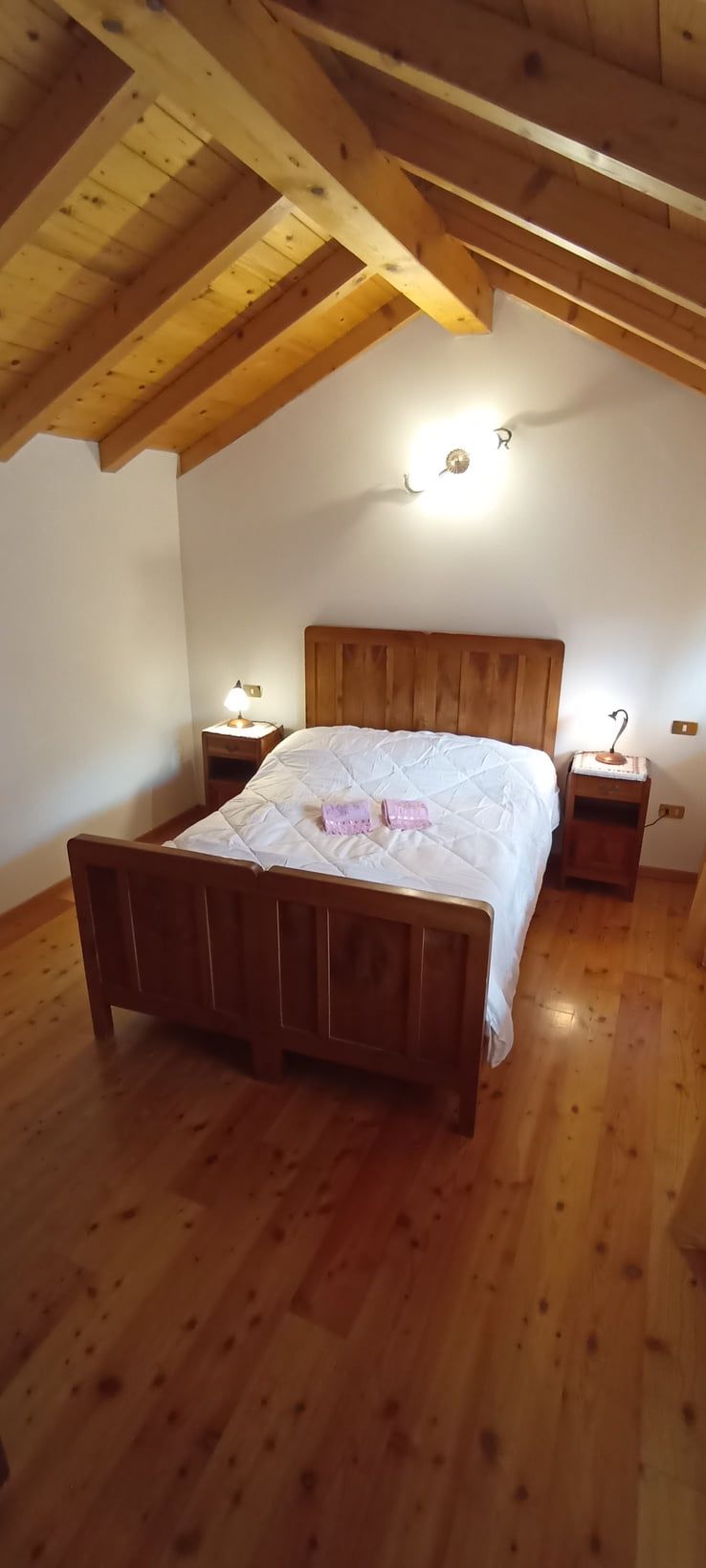 Una delle camere da letto