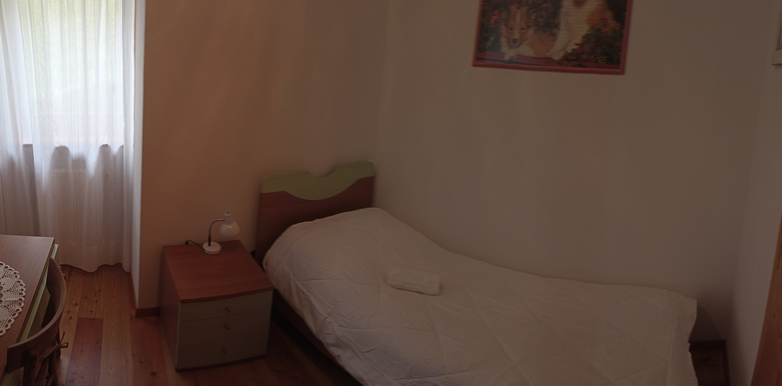 Una delle camere da letto